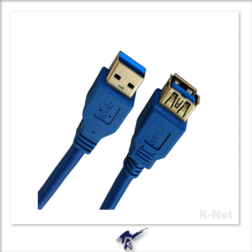 کابل هارد USB 3.0 کِی نِت مدل K-CUHD3006 به طول 0.6 متر