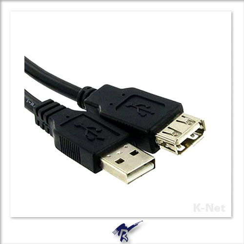 کابل افزایش طول USB 2.0 کِی نِت مدل K-CUE20030 به طول 3 متر