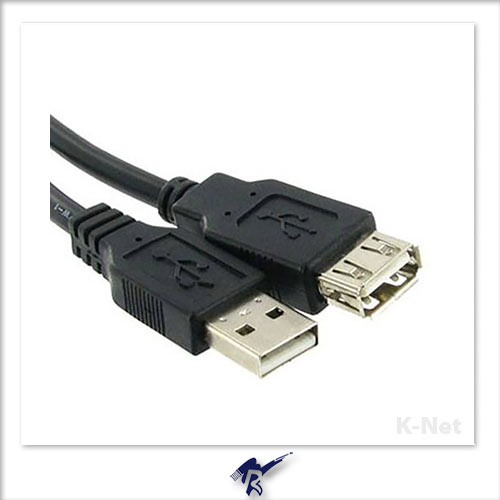 کابل افزایش طول USB 2.0 کِی نِت مدل K-CUE20050 به طول 5 متر