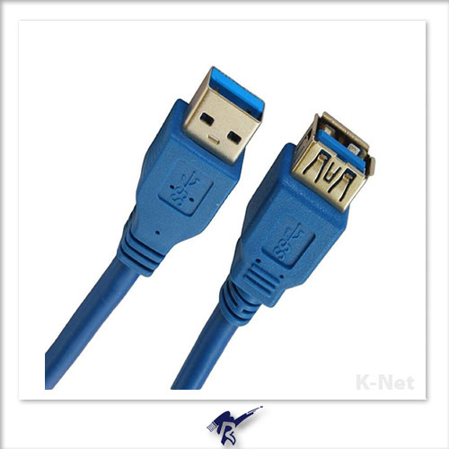 کابل افزایش طول USB3.0 کِی نِت مدل K-CUE30015 به طول 1.5 متر