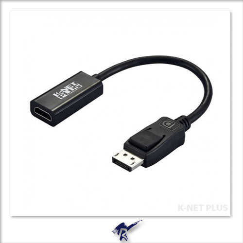 مبدل Display به HDMI کِی نِت پلاس مدل KP-CODPHD02 با رزولوشن تصویر P2160