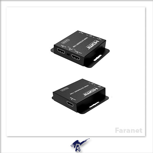 افزایش طول HDMI مدل FN-E270 فرانت با ریموت و اکولایزر - طول تا 70 متر