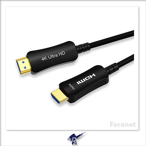 کابل HDMI v2.0 فیبر نوری فرانت 100 متری