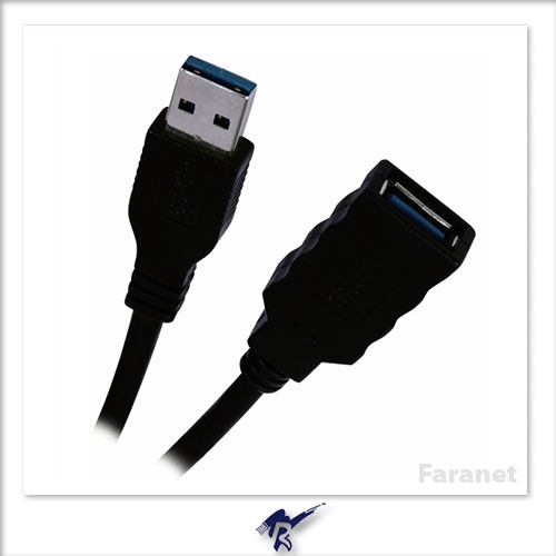 کابل USB 3.0 افزایش طول فرانت - 1.5 متر