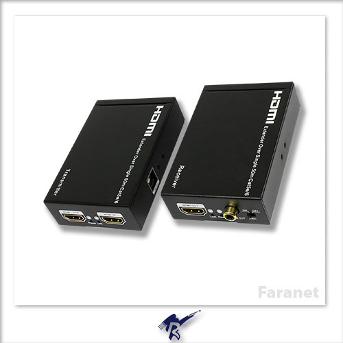 افزایش HDMI روی شبکه تا 50 متر با خروجی Loop و پشتیبانی از ARC با ریموت دوطرفه فرانت FN-E195