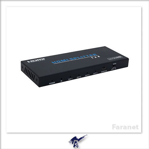 اسپلیتر 4 پورت HDMI V2.0 فرانت FN-V214