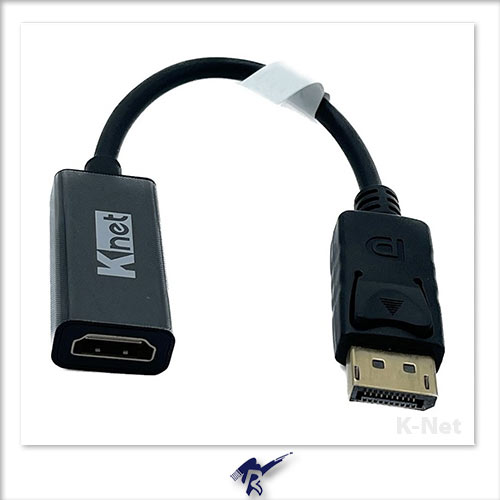 کابل مبدل DisplayPort به HDMI کی نت 20 سانت مدل K-CODP2HD2