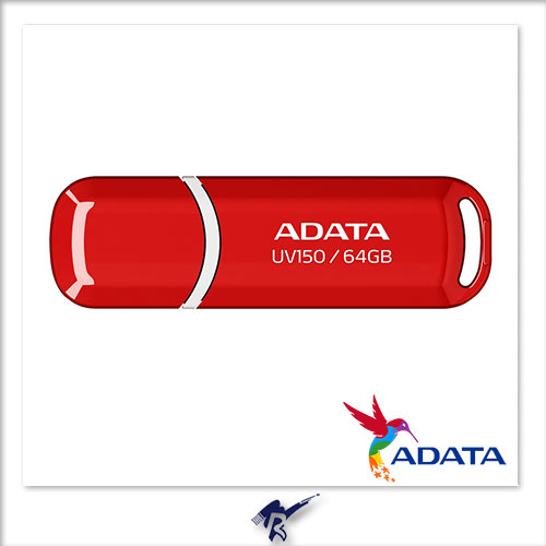 فلش مموری ای دیتا مدل ADATA DashDrive UV150 ظرفیت 64 گیگابایت