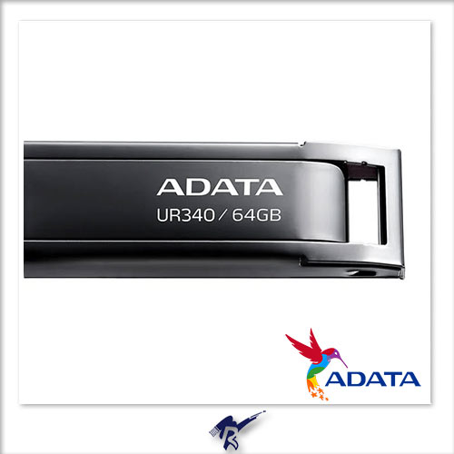 فلش مموری ای دیتا مدل ADATA Flash Memory UR340 ظرفیت 64 گیگابایت