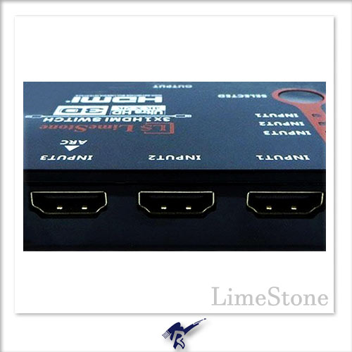 سوئیچ 3 پورت HDMI لایمستون مدل LS-HS0301